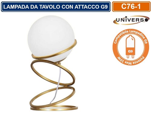Lampada tavolo arco - ad,