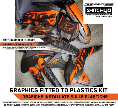 Plastiche grafiche ktm 2014 - +,