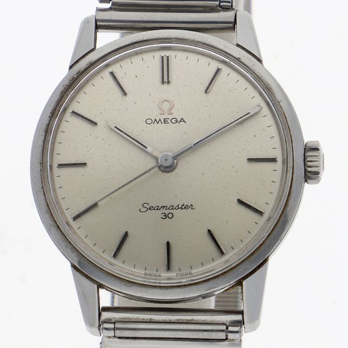 Omega seamaster silver dial - omega,