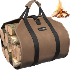 Water-Resistant Firewood Tote