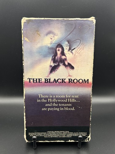 The black room vhs 1985 - black,