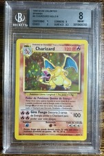 Charizard Set Base Bgs 8