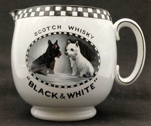 Black white scotch whisky - white,