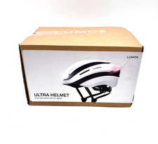 Casco Lumos Ultra MIPS con Luce LED Anteriore e Posteriore Jet Bianco Taglia S 51 - 55cm