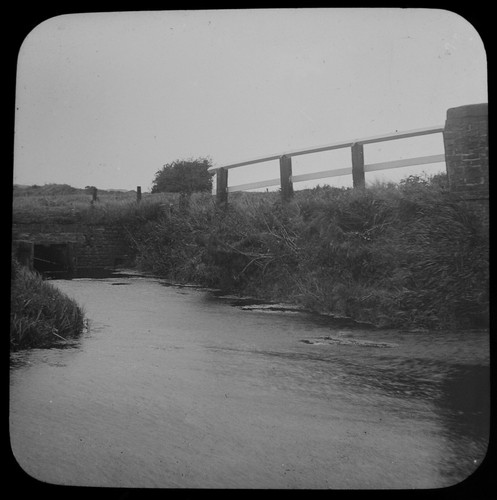 Magic lantern slide - slide, a