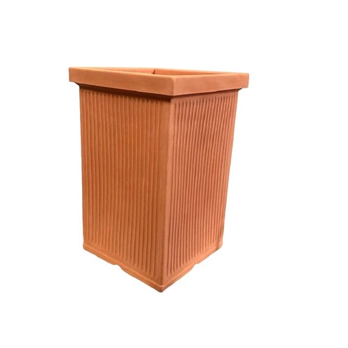 Vaso quadro alto millerighe - , cm