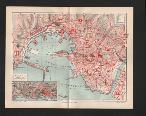 Mappa pianta della città city
