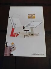 TAVOLO DISEGNO ASIMMETRIE NEOLT TECNIGRAFO UFFICIO pubblicitario originale 