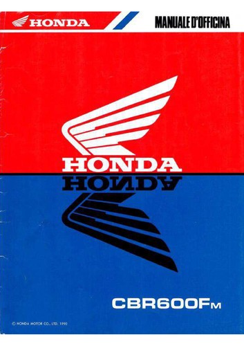 Manuale officina honda cbr600f - officina,