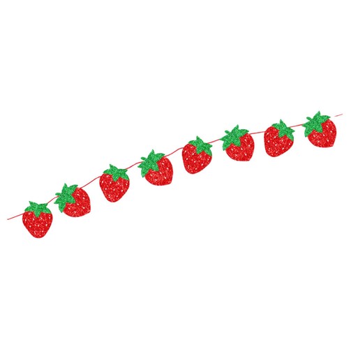 Striscione compleanno fragola - compleanno,