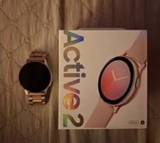 Samsung Galaxy Watch Active2 40mm Cassa Oro Rosa in Alluminio Cinturino Rosa,...