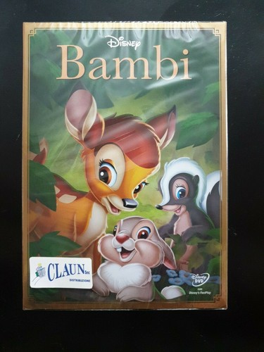 Bambi disney dvd nuovo - bambi, w.disney