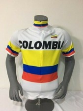 MAGLIA BICI COLOMBIA BIANCA