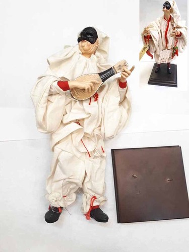 Pulcinella vestito cm - pulcinella, 30
