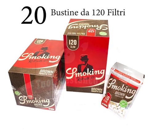 Filtri smoking brown - brown, –