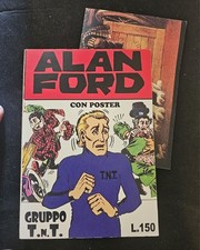 Alan Ford 1 Amatoriale Cover Variant + Posterino Rarissimo Ottimo
