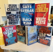 Clive Cussler SIGNED Lot 10