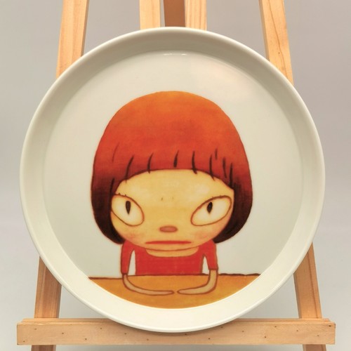 Yoshitomo nara plate let - nara, let's