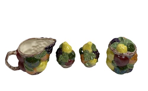 Brocca ceramica frutta - , vintage