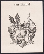Faudel Wappen Stemma Araldica