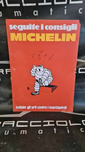 Insegna vecchio logo michelin - insegna,