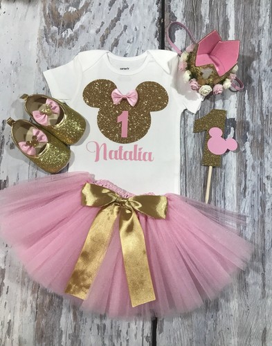 Minnie mouse first birthday