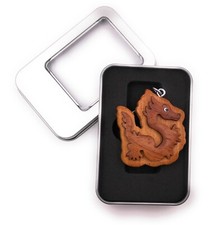 Portachiavi In Legno Drago