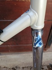 Vintage Telaio bici da corsa De Franceschi 54*55ctc Panto Stem 100mm + Chainring