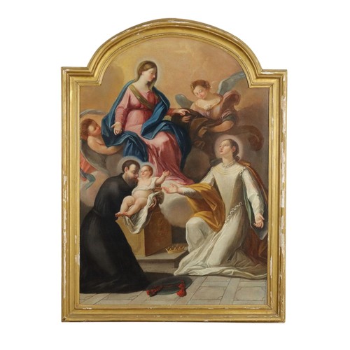 Madonna con bambino quadro - con,