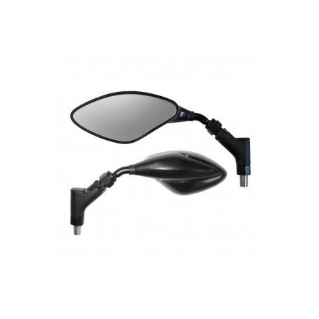 Specchio far carbon sinistro - specchio,