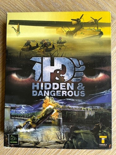 Hidden dangerous cd - hidden, cd-rom