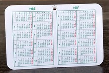ROLEX 1986 1987 CALENDAR Daytona Cosmograph 6263 6265 Steel Gold Bakelite Bezel/