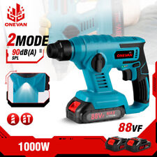 2 IN 1 Martello Trapano a percussione con 2 batterie per batteria Makita 18V