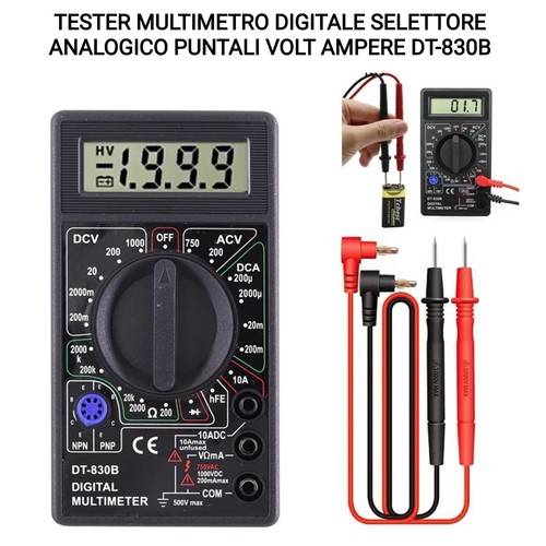 Tester multimetro digitale - tester,