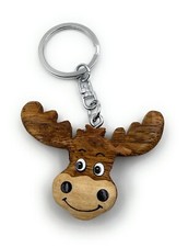 Fatto a Mano Legno Portachiavi