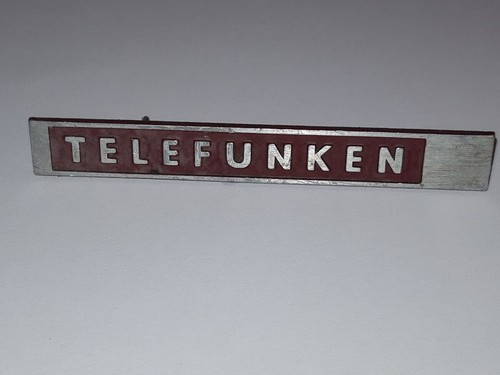 Emblema telefunken da - "telefunken",