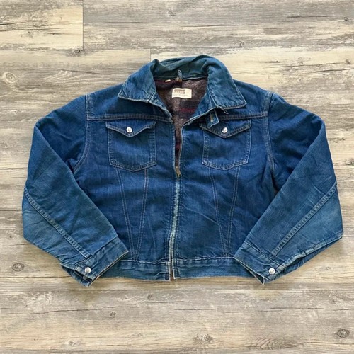 Giacca denim foderata coperta