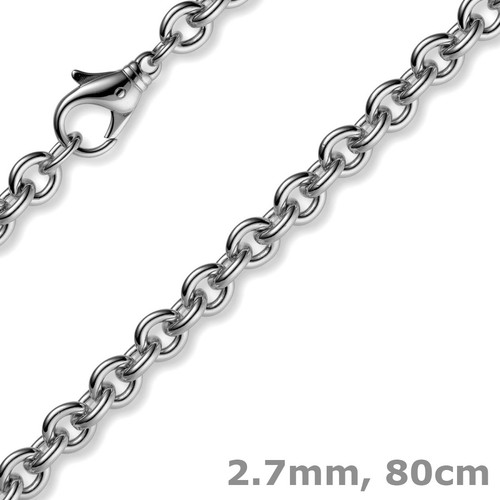 Collana catena rotonda in - collana,