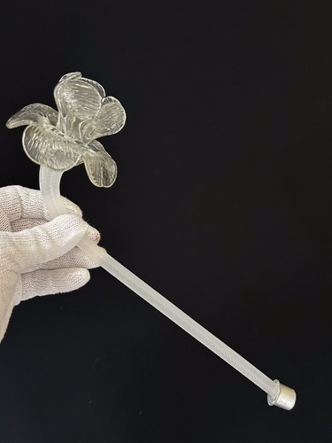 Fiore alto 28cm vetro murano - alto,