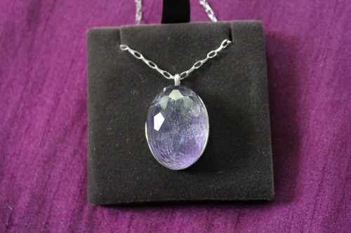 Collana sterling ametista - collana,