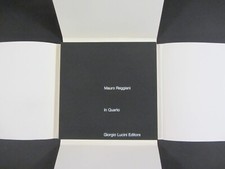 Libro d'artista Mauro Reggiani IN QUARTO  Lucini Editore 1974 con 12 serigrafie