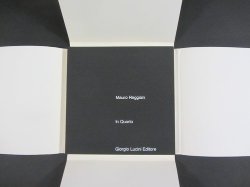 Libro artista mauro reggiani - libro, d'artista