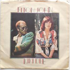 DISCO VINILE 45 GIRI SNOW QUEEN ELTON JOHN KIKI DEE DON'T GO ITALY 1976