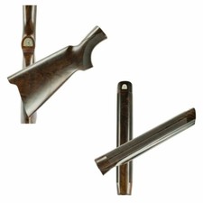 Calcio ed asta per fucile