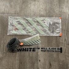 Cintura industriale off white - cintura, off-white