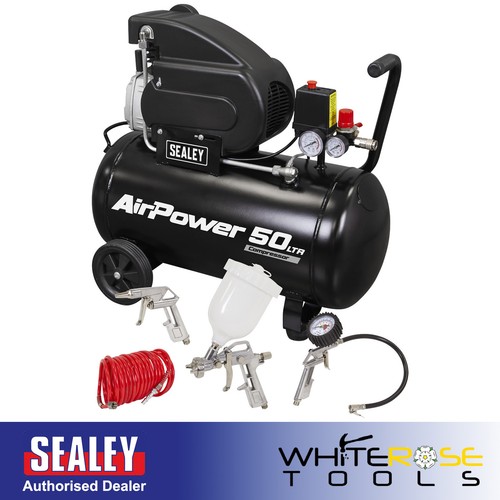 Sealey compressore aria - compressore, 50l