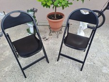 coppia di Sedie pieghevole Tric di Fratelli Castiglioni anni '70