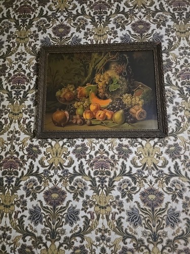 Quadro natura morta con frutta - morta,