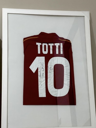 Maglia totti autografata - maglia,
