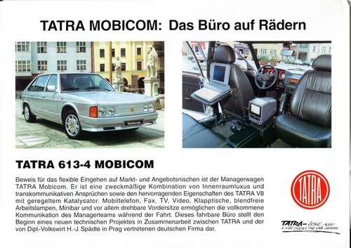 Tatra 613 mobicom - tatra, 613-4